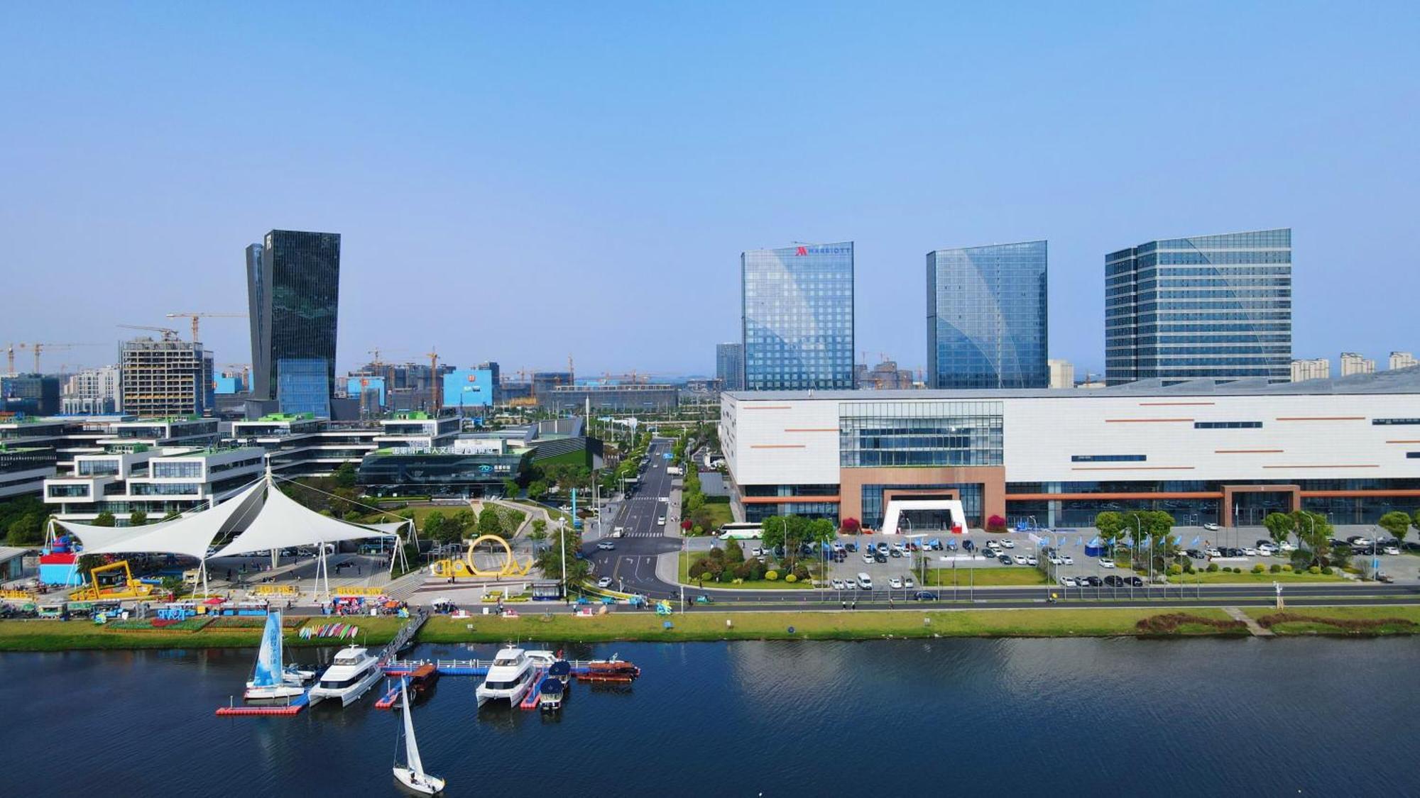 Fuzhou Marriott Hotel Riverside מראה חיצוני תמונה